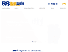 Tablet Screenshot of buensueno.es